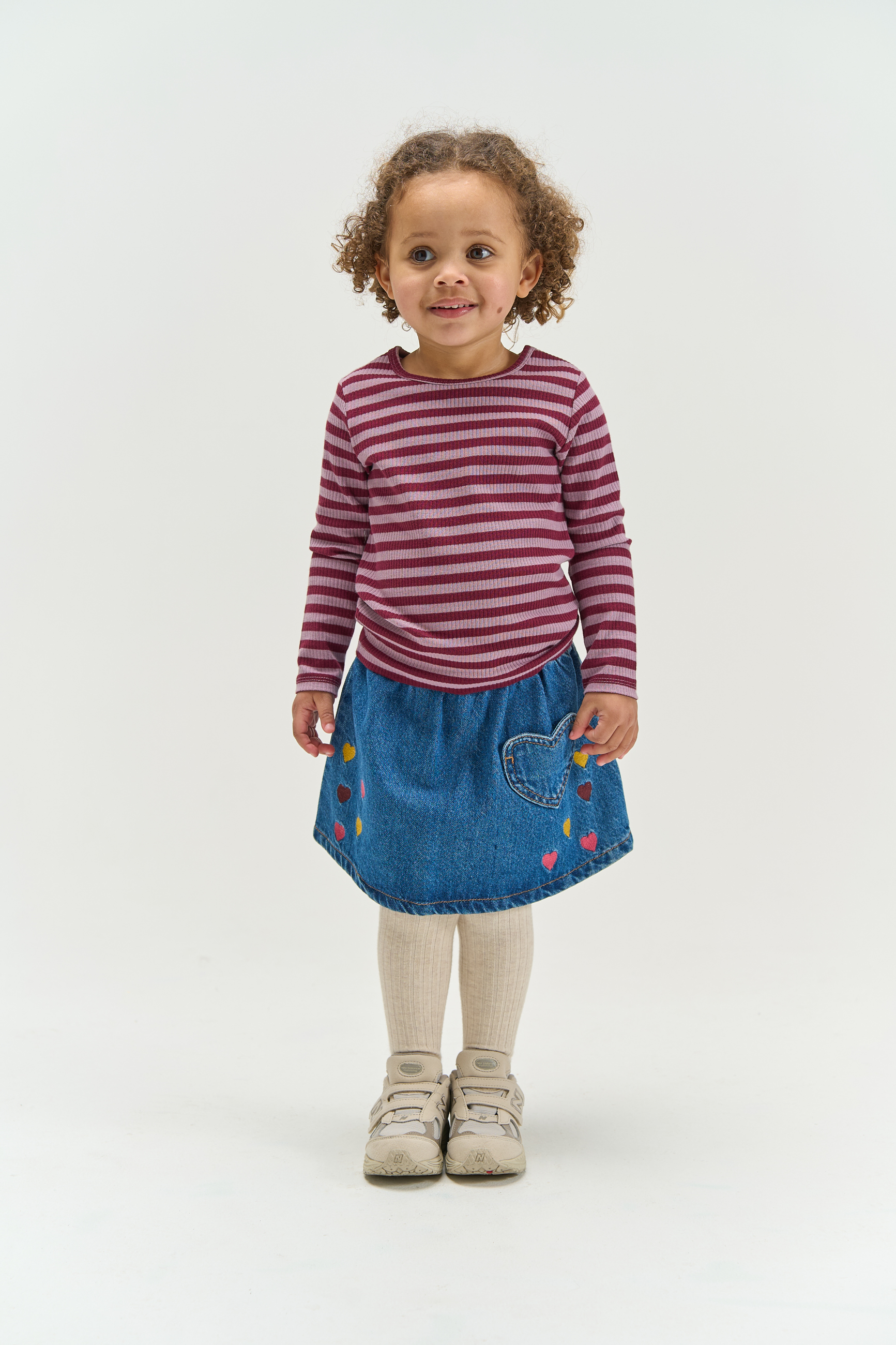 TNSTFro LS Rib Tee Elderberry Striped TN - 5