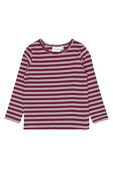 TNSTFro LS Rib Tee Elderberry Striped TN