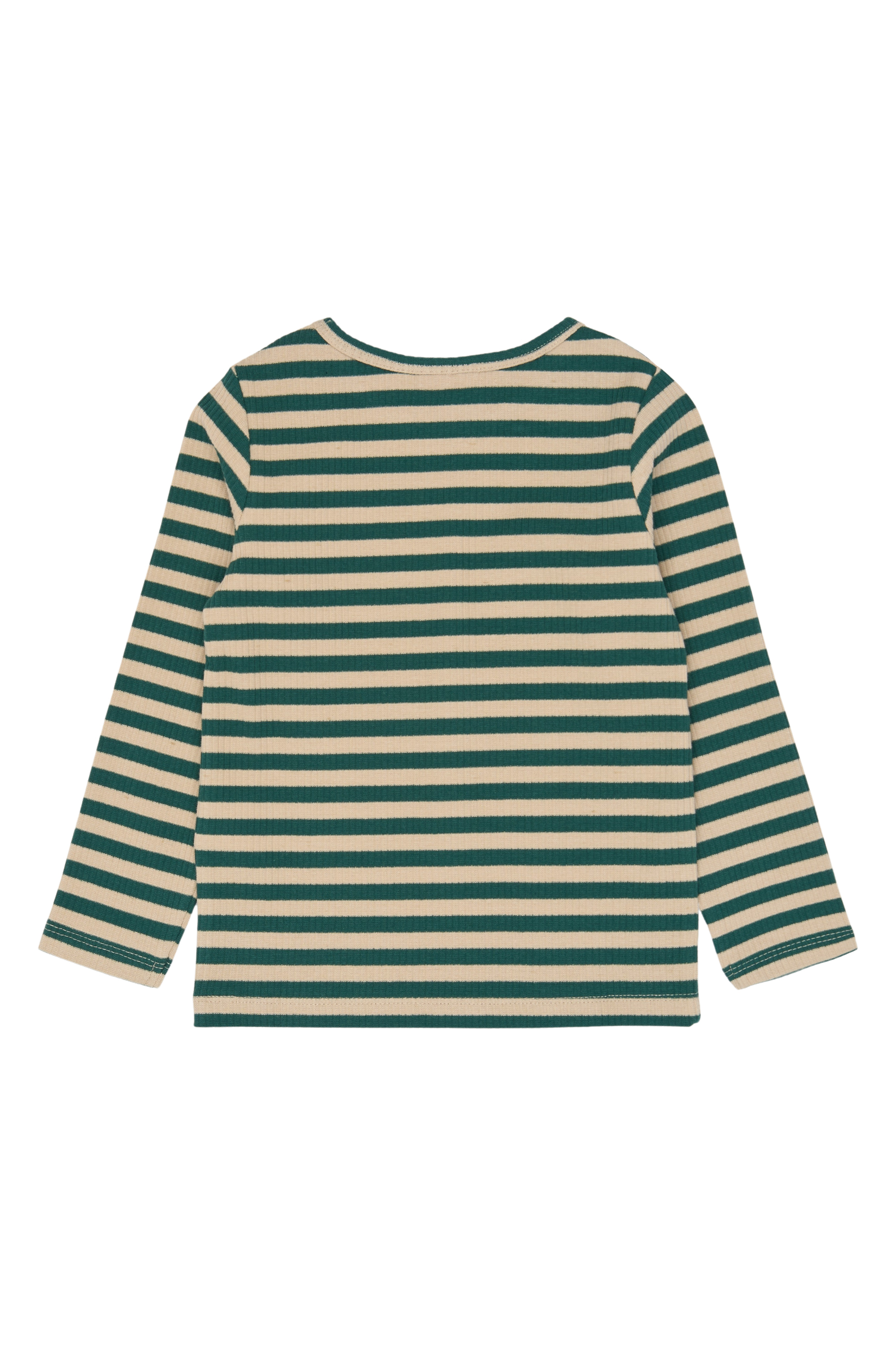 TNSTFro LS Rib Tee June Bug Striped - 2