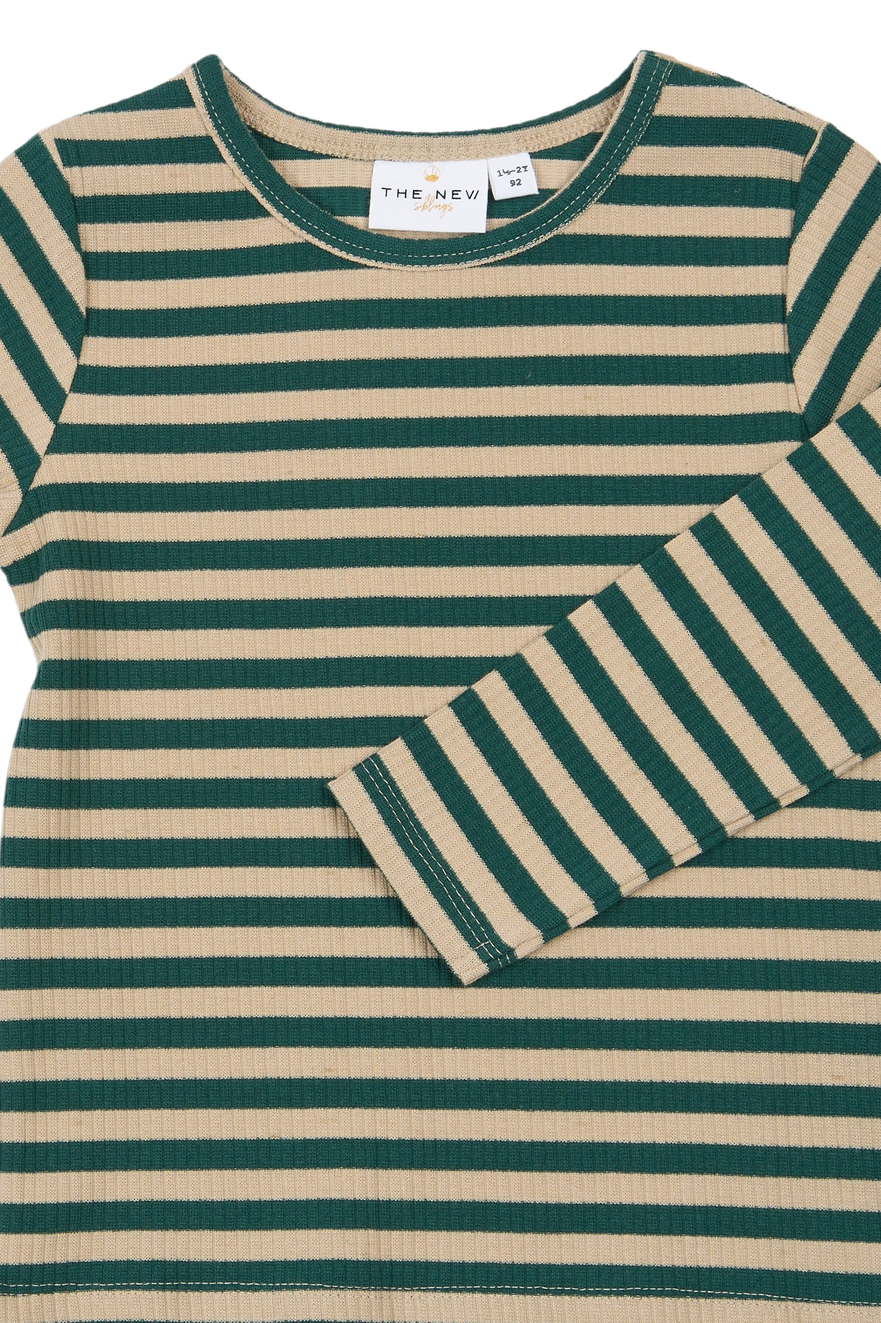 TNSTFro LS Rib Tee June Bug Striped - 3
