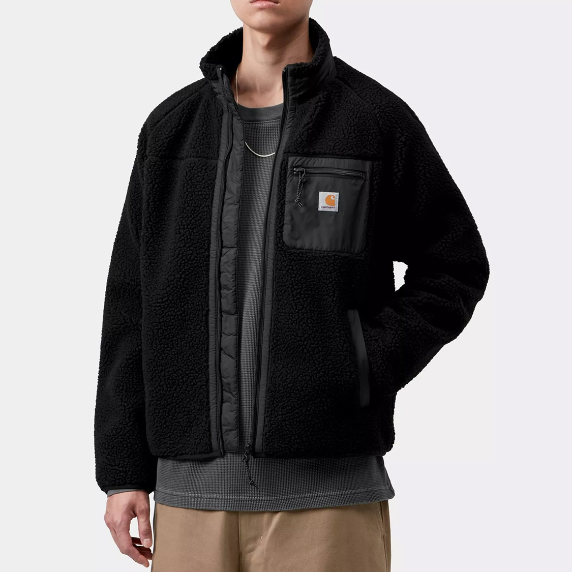 Carhartt WIP - Prentis Liner Fleece Black/Black - 3