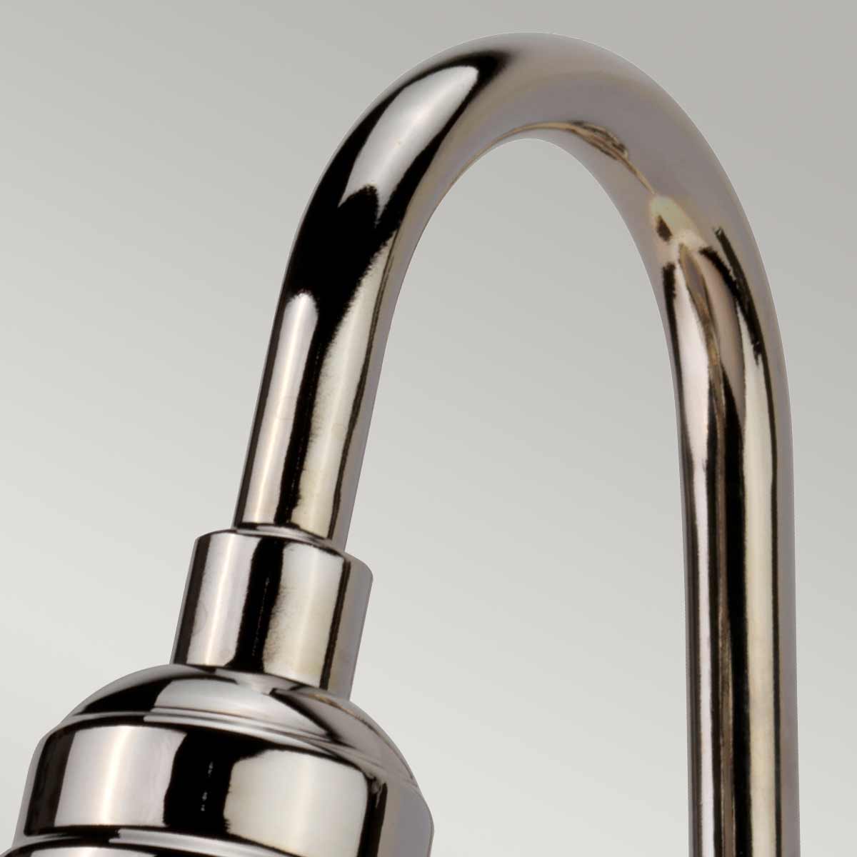 Vägglampa Provence Polerad Nickel - 6