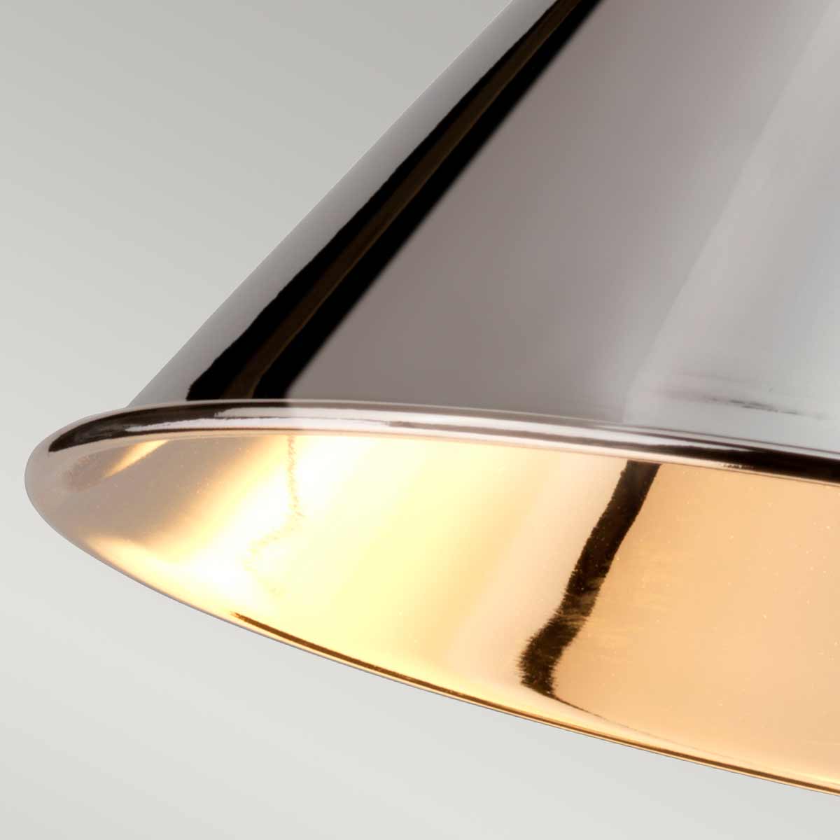 Vägglampa Provence Polerad Nickel - 7