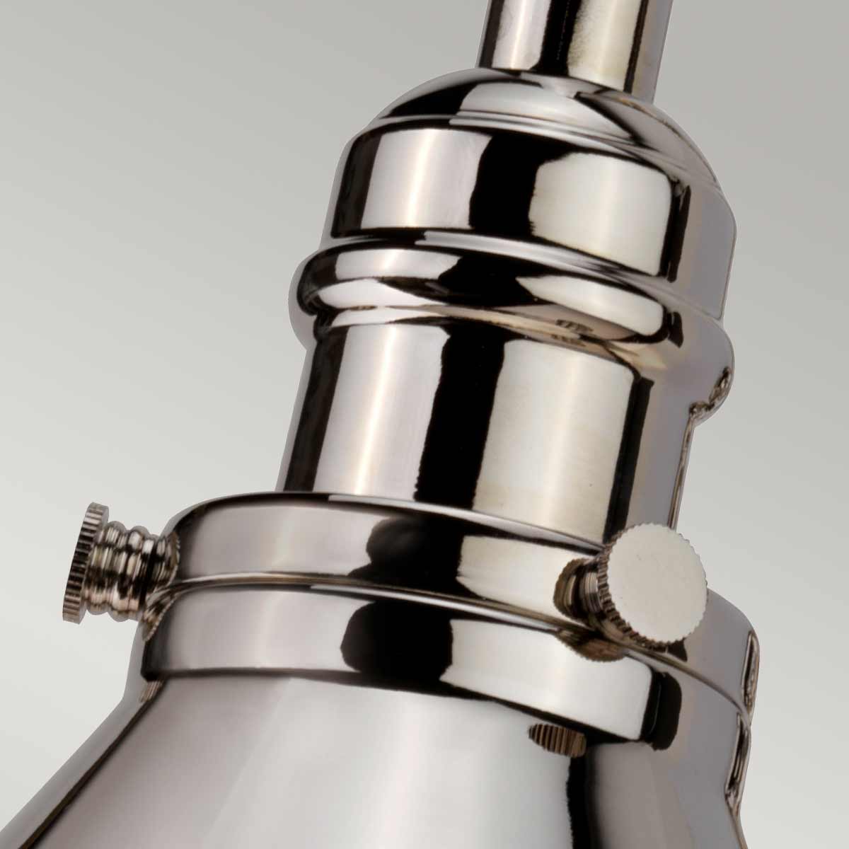 Vägglampa Provence Polerad Nickel - 4