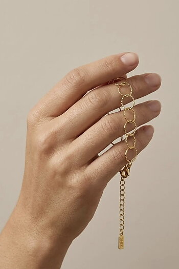 Dansk Copenhagen - Vilja Water Resistant  Bracelet 18k Gold Plated