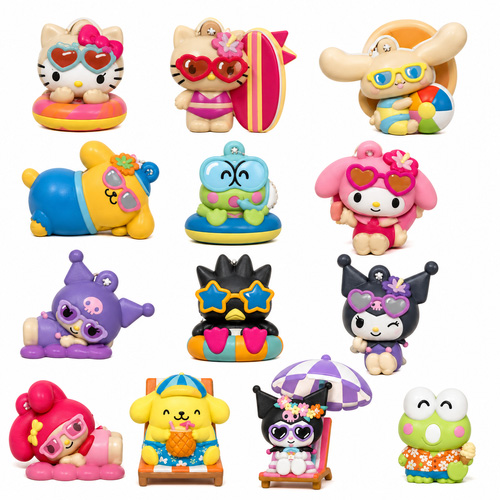 Hello Kitty and Friends Summertime Charms - Överrasknings Kapsel 6,5 cm - 3