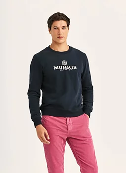 Morris - Brian Sweatshirt - Old Blue
