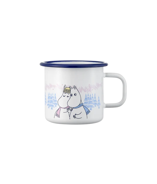 Mumin emaljmugg 3,7 dl - Frosty Day