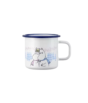 Mumin emaljmugg 3,7 dl - Frosty Day