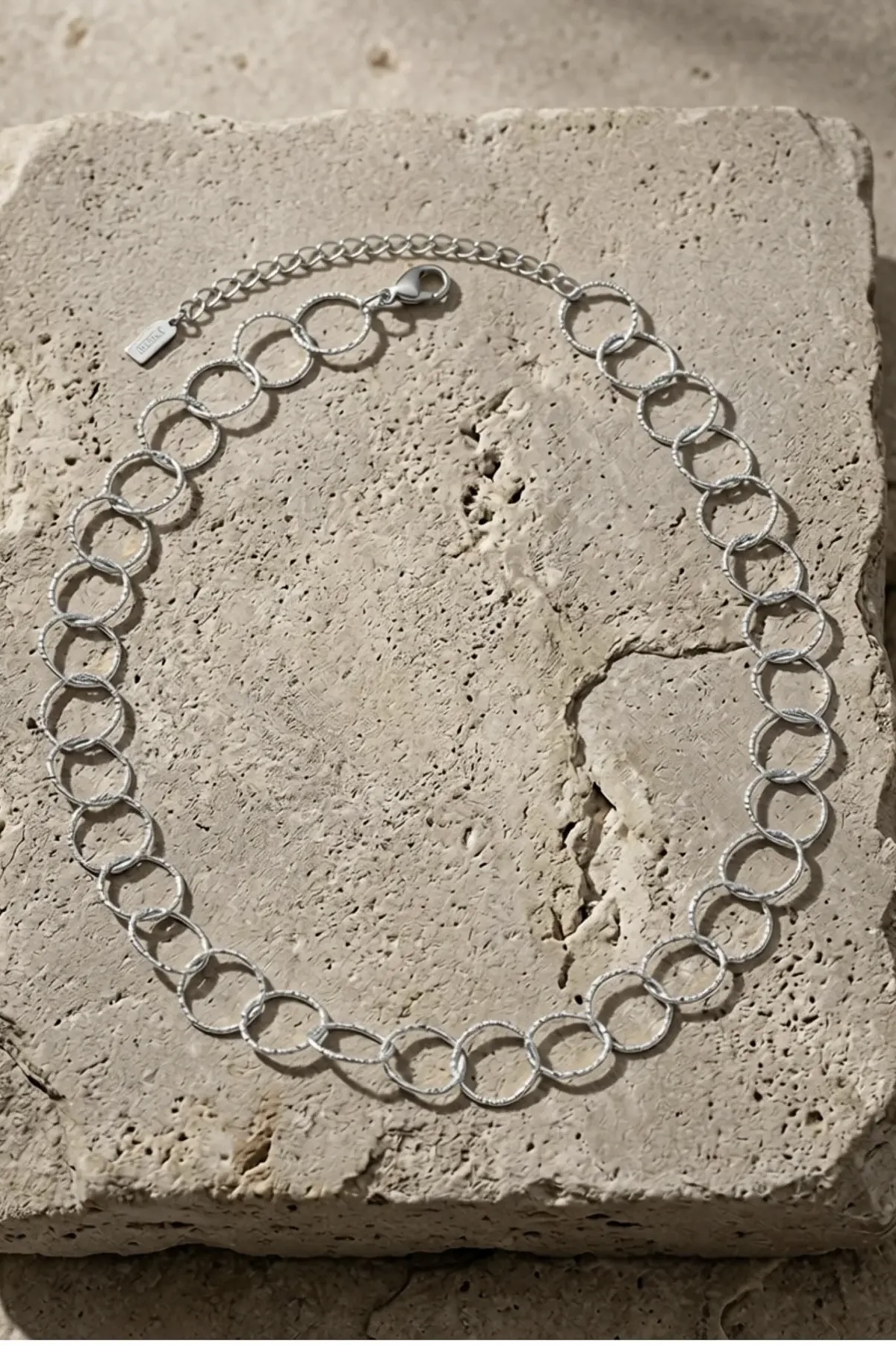 Dansk Copenhagen - Vilja&nbsp;Round&nbsp;Short Link Necklace Silver - 4