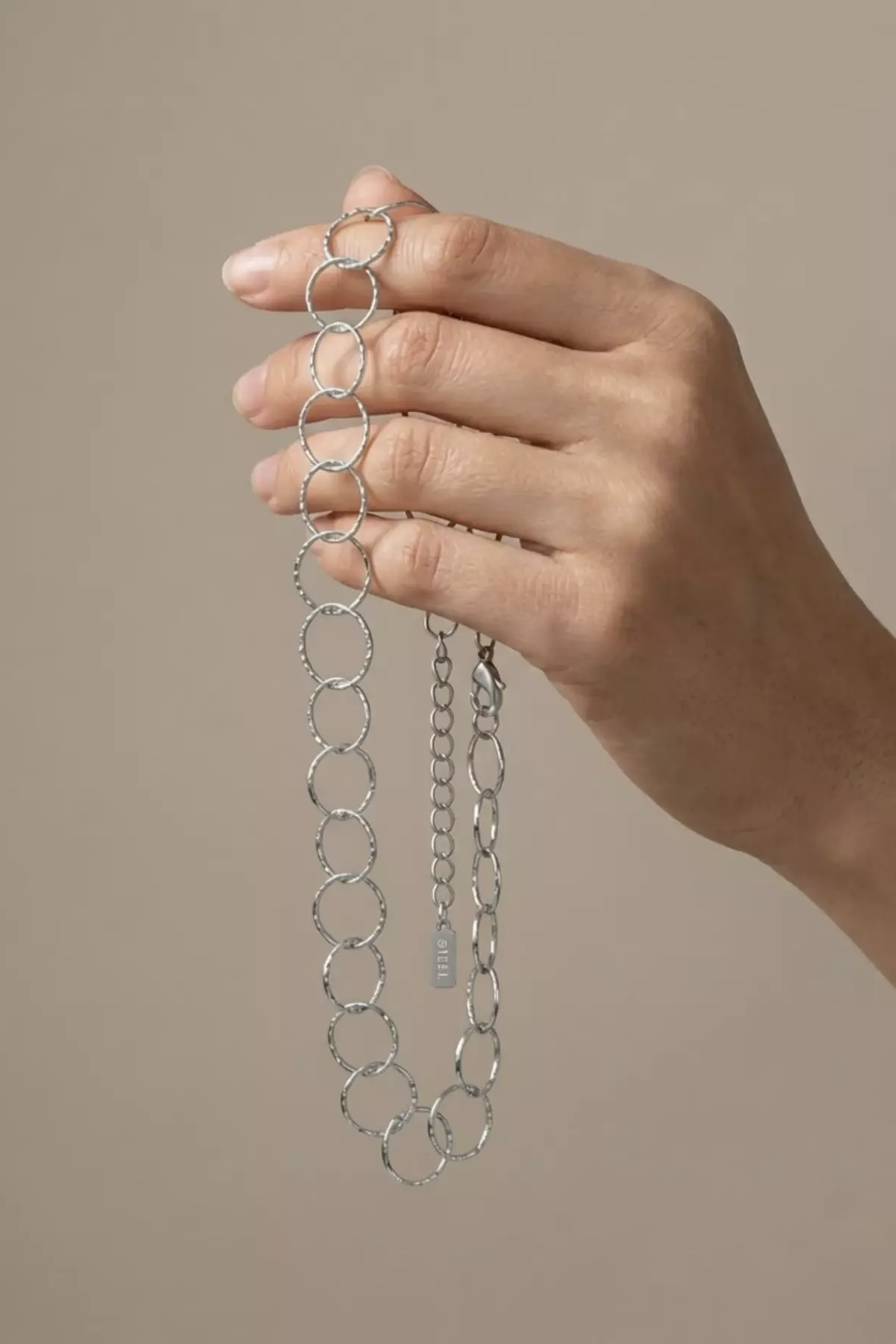 Dansk Copenhagen - Vilja&nbsp;Round&nbsp;Short Link Necklace Silver - 3