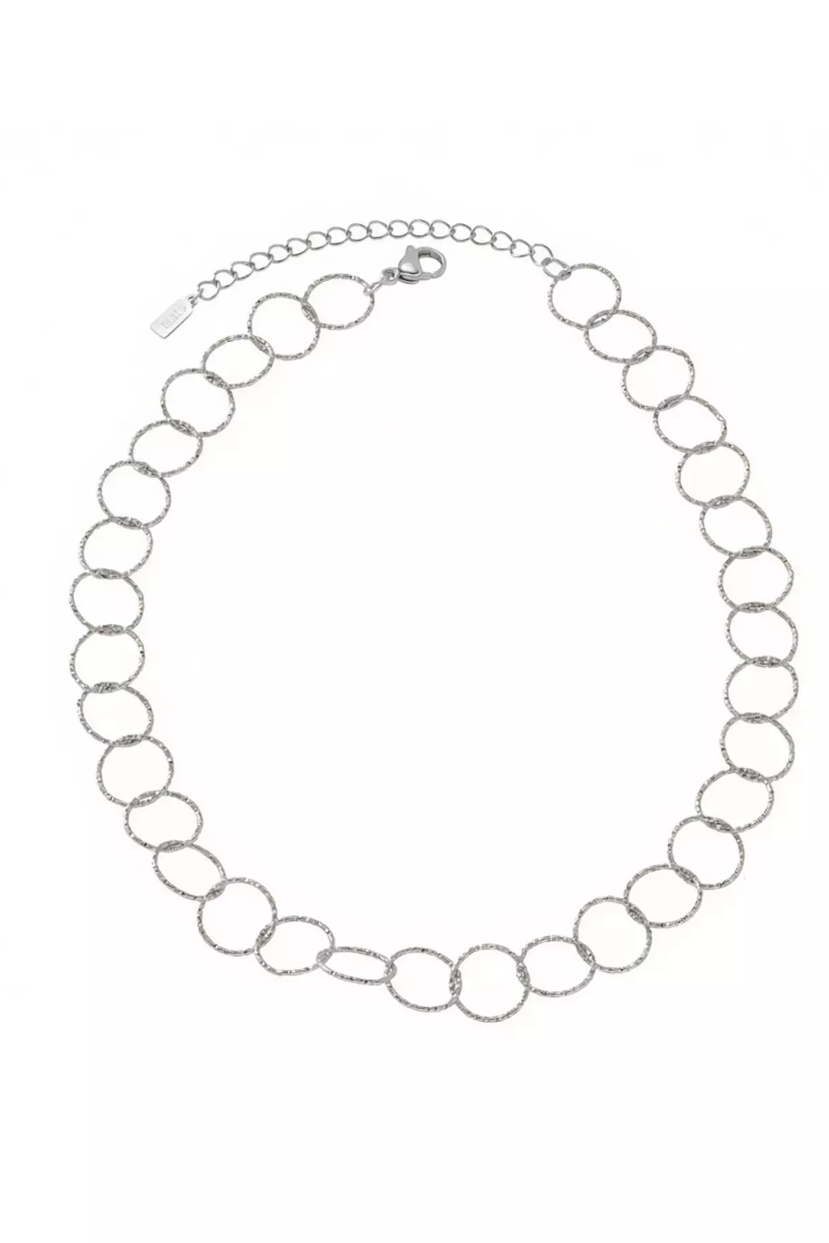 Dansk Copenhagen - Vilja&nbsp;Round&nbsp;Short Link Necklace Silver - 6
