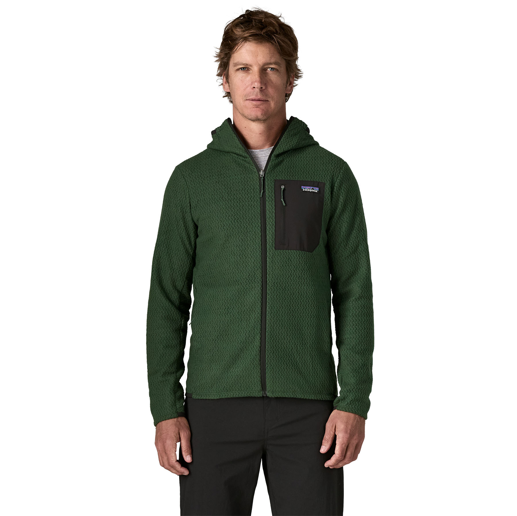 Patagonia R1 Air Full-Zip Hoody - Treeline Green - 2