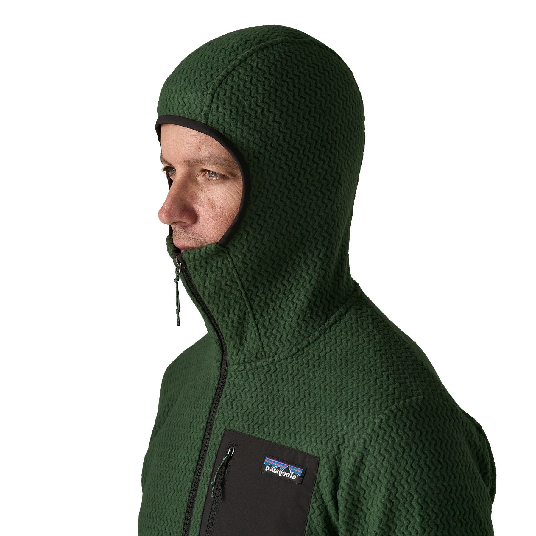 Patagonia R1 Air Full-Zip Hoody - Treeline Green - 4