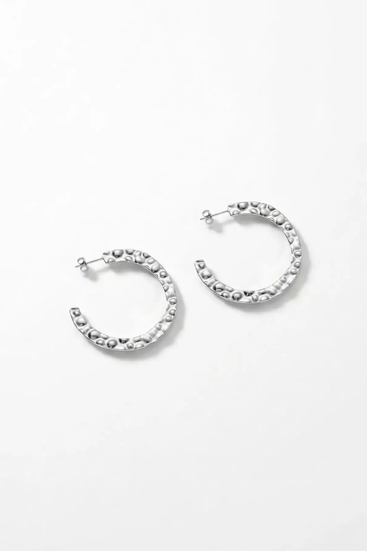 Dansk Copenhagen - Sol Waterproof Silver Stainless Steel Hoops - 6