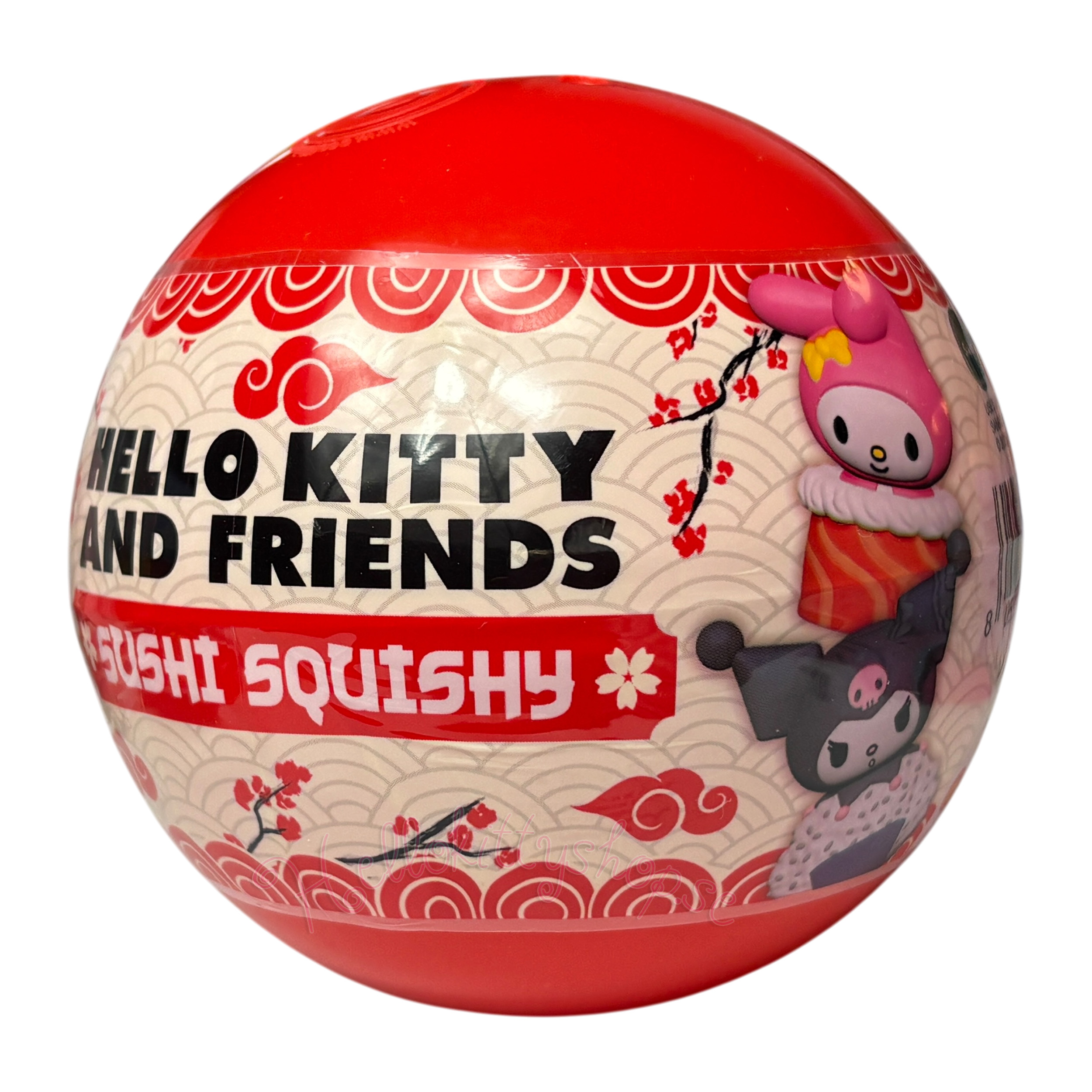 Hello Kitty and Friends Sushi Squishy Figur - Överrasknings Kapsel 9 cm - 6