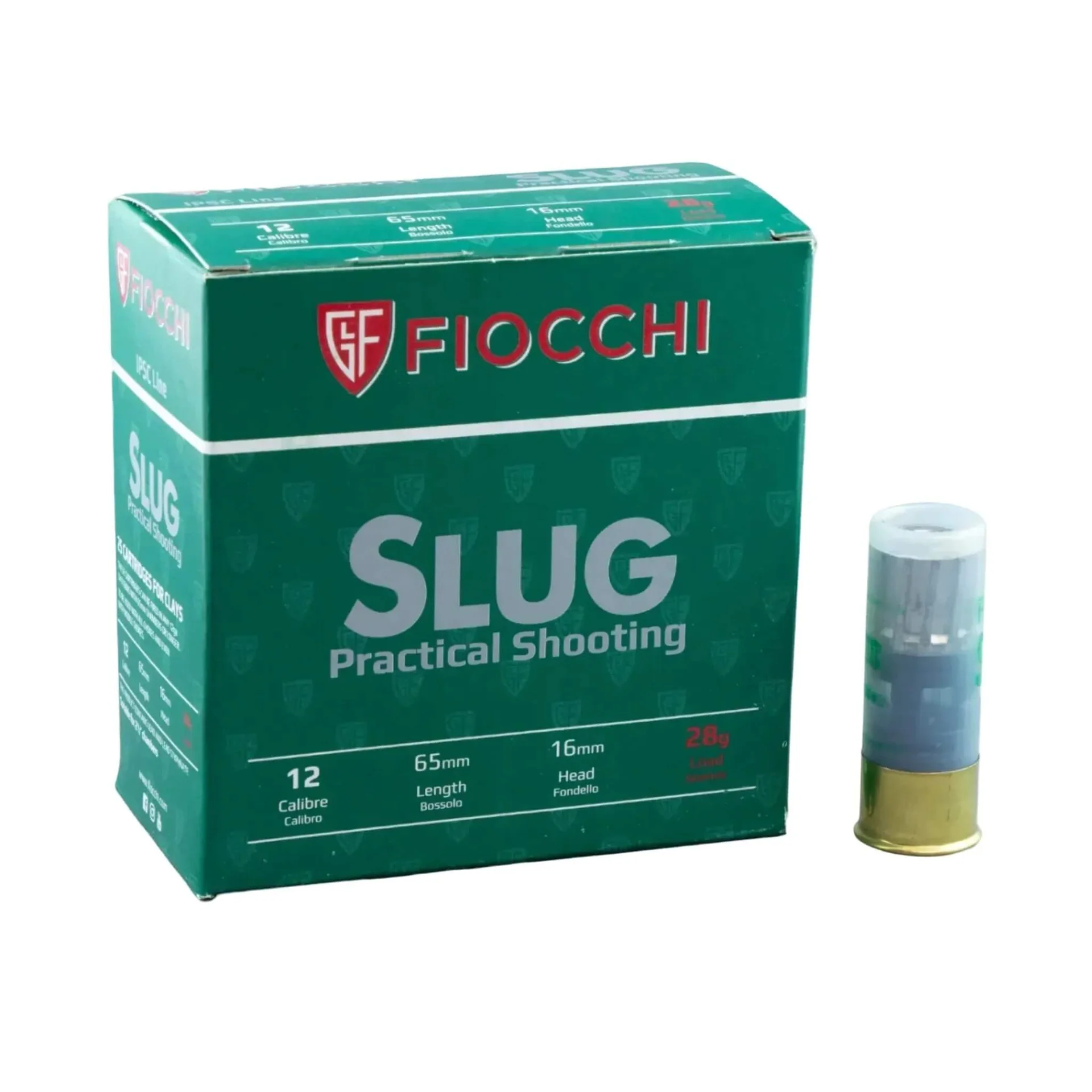 Fiocchi IPSC Slug 12/65 28g