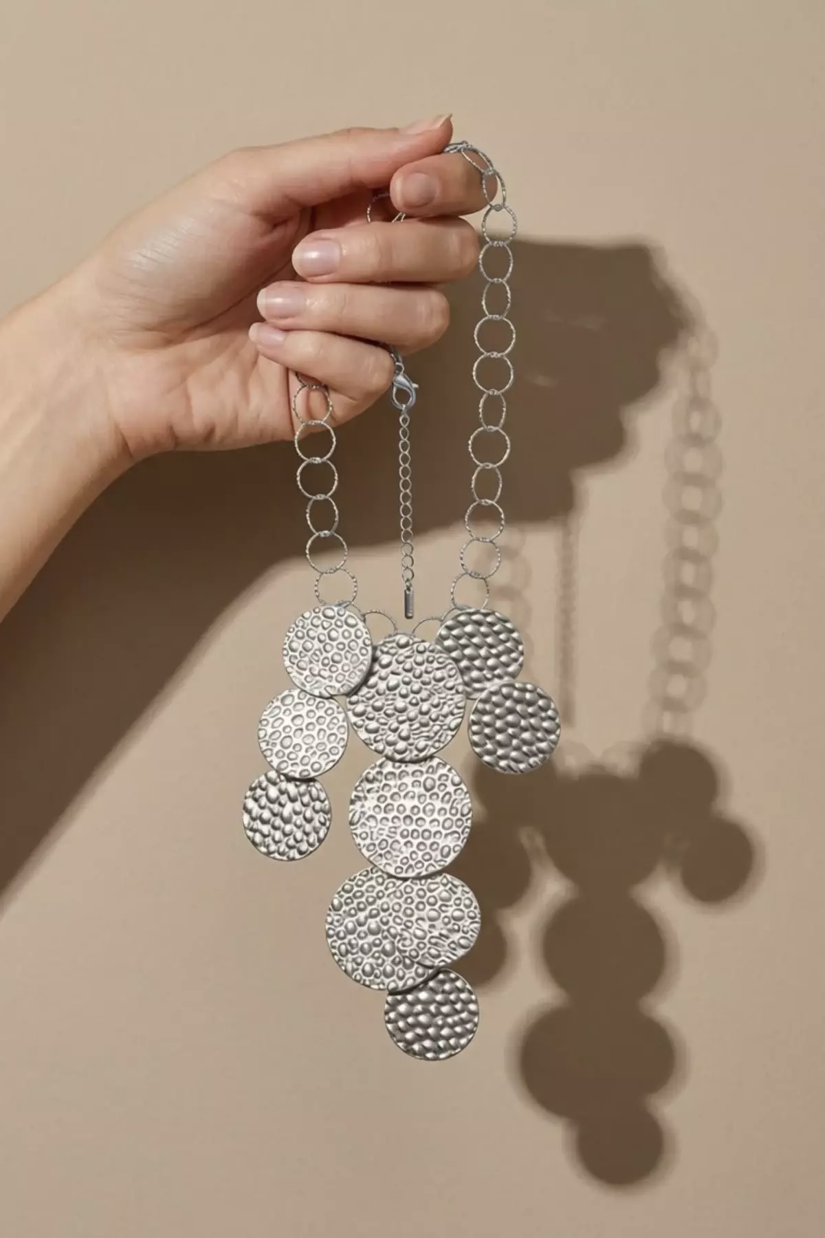 Dansk Copenhagen - Vilja&nbsp;Short Statement Necklace Stainless Steel Silver - 5