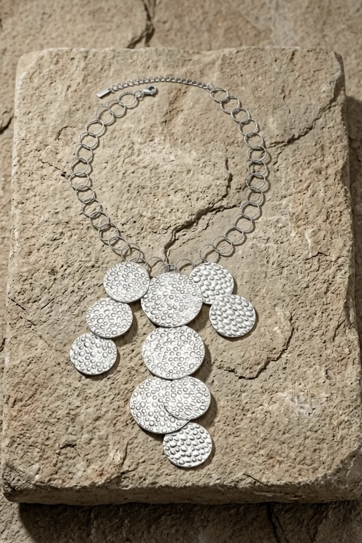 Dansk Copenhagen - Vilja&nbsp;Short Statement Necklace Stainless Steel Silver - 3