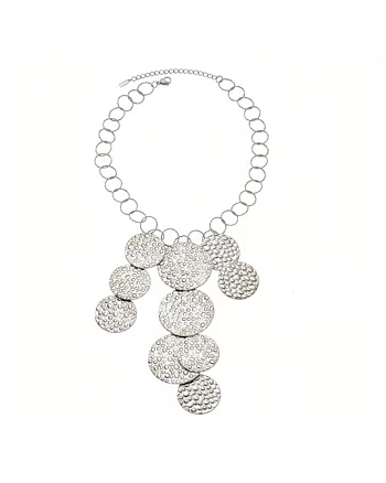 Dansk Copenhagen - Vilja&nbsp;Short Statement Necklace Stainless Steel Silver