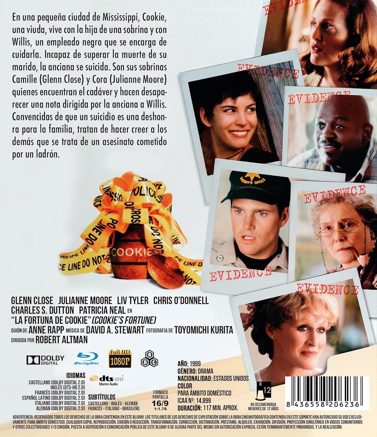 Cookie's Fortune (ej svensk text) (Blu-ray) - 2