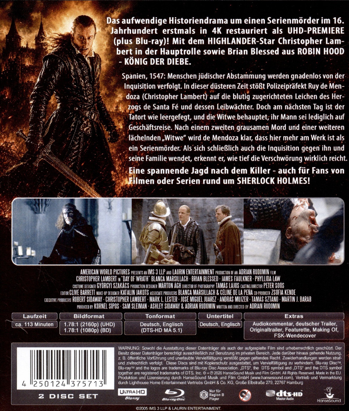 Day of Wrath (ej svensk text) (4K Ultra HD + Blu-ray) - 2