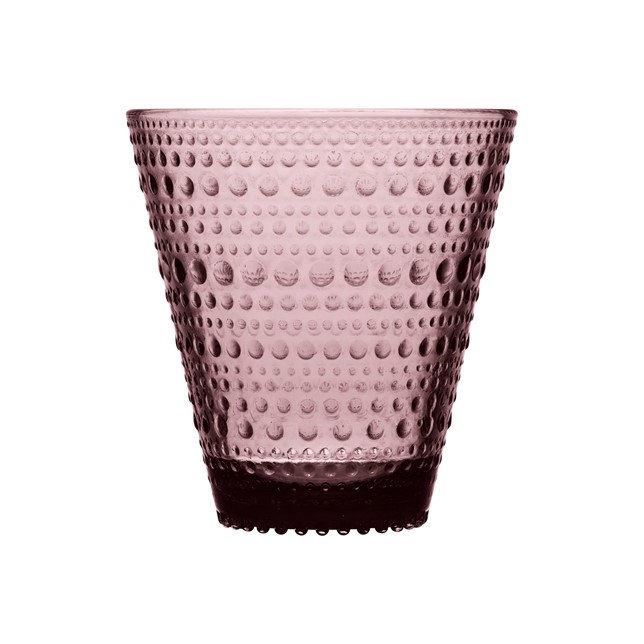 Kastehelmi drickglas 2-pack ljung från Iittala