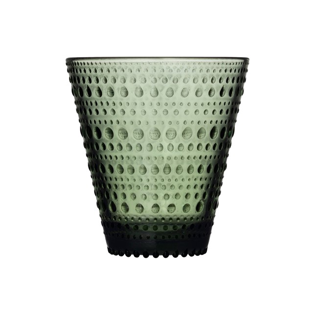 Kastehelmi drickglas 2-pack tallgrön från Iittala - 2