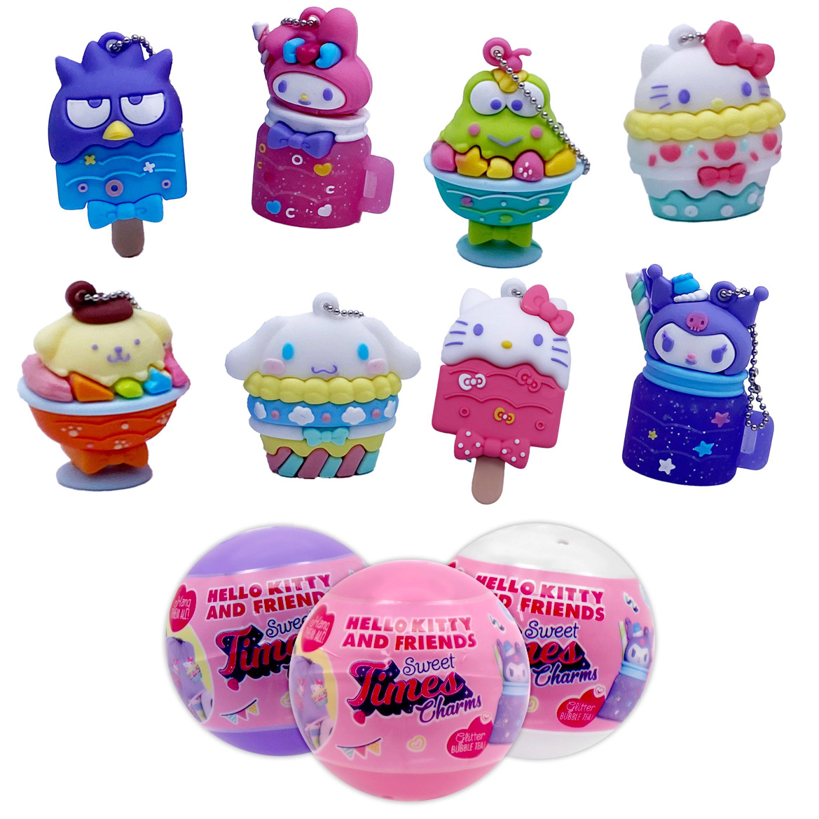 Hello Kitty and Friends Sweet Times Charms - Överrasknings Kapsel 5 cm
