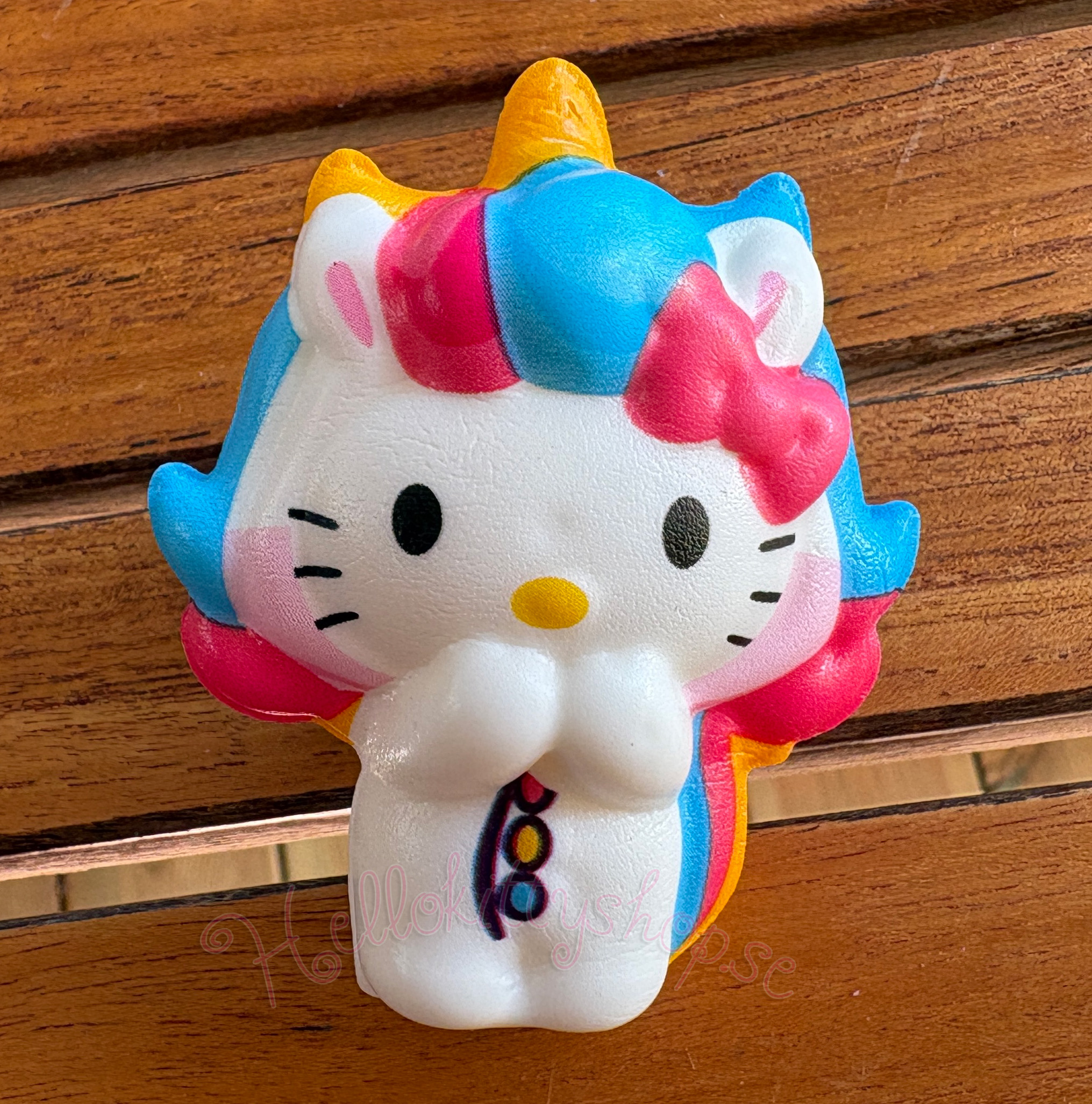 Hello Kitty and Friends Pajama Party Squishy Figur - Överrasknings Kapsel 6,5 cm - 5