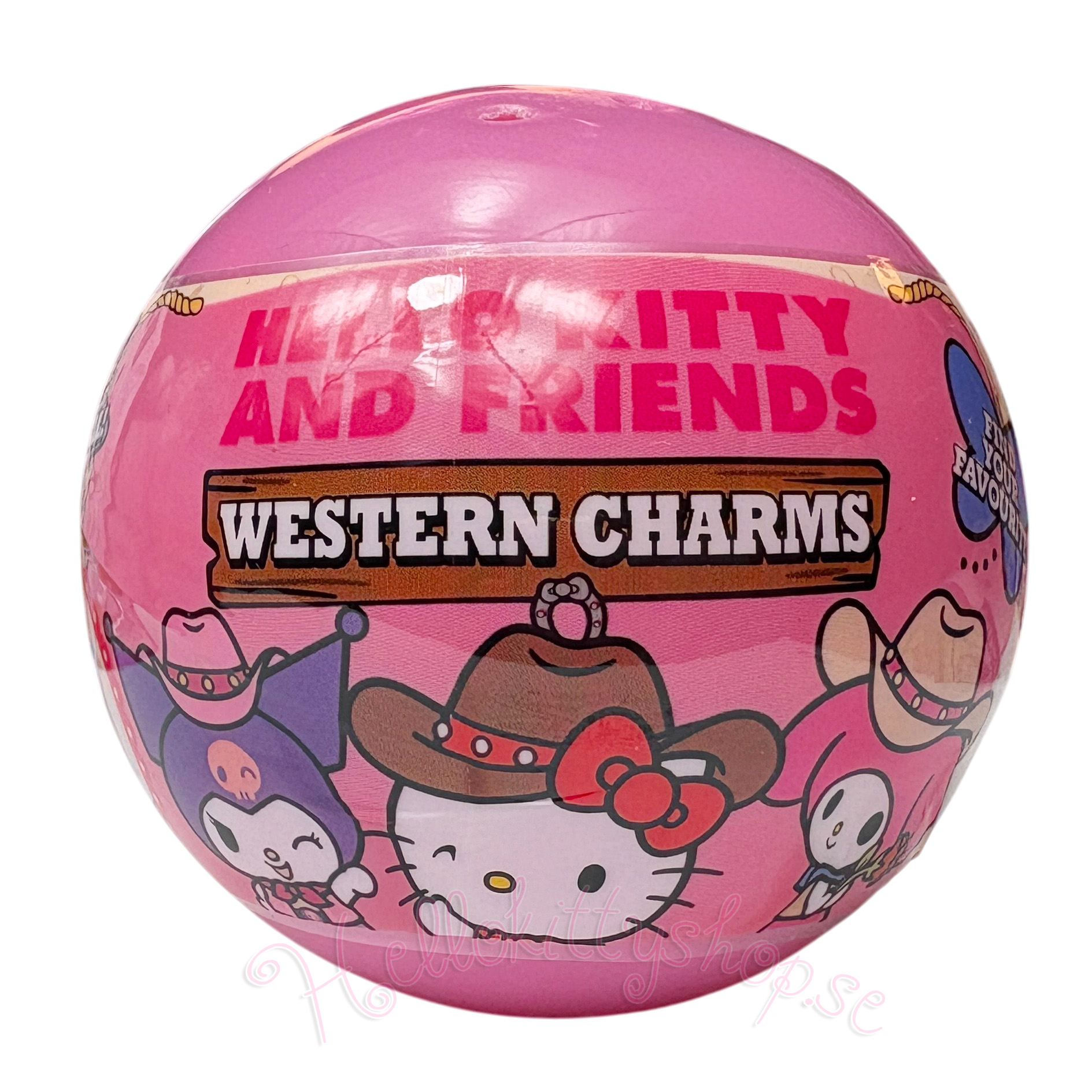 Hello Kitty and Friends Western Charms - Överrasknings Kapsel 6,5 cm - 6