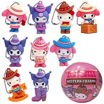Hello Kitty and Friends Western Charms - Överrasknings Kapsel 6,5 cm