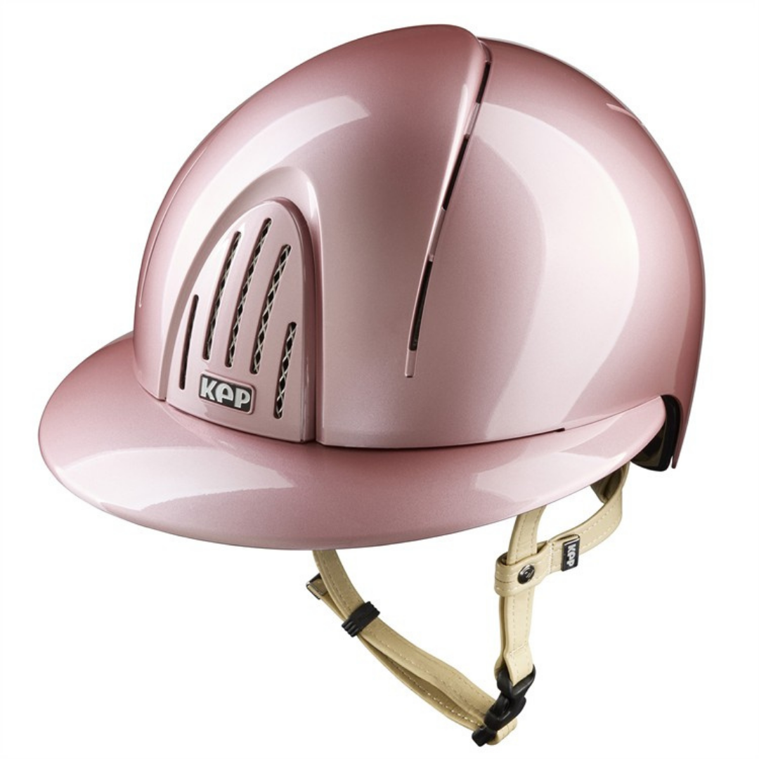 KEP SMART NOVA METAL POLISH POLO LIMITED EDITION PINK-BEIGE CHINSTRAP