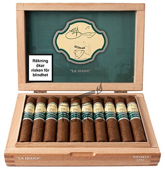 Eladio Diaz La Diana Biloria Robusto Cigarrlåda 20-pack