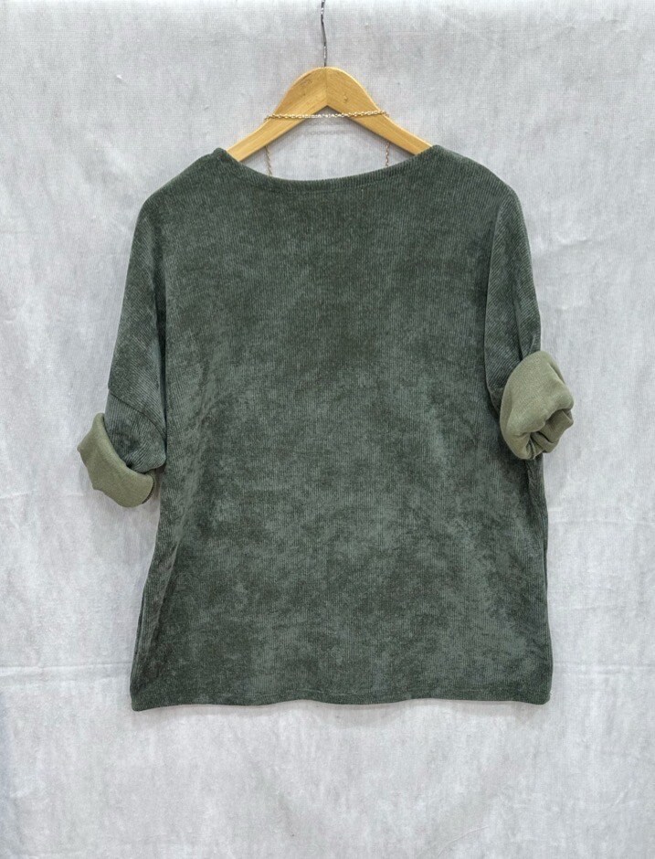 PF - Tröja med Halsband Grön - 2