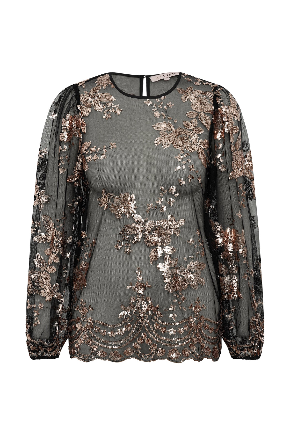 A-View -Estelle Blouse Rosé gold - 4