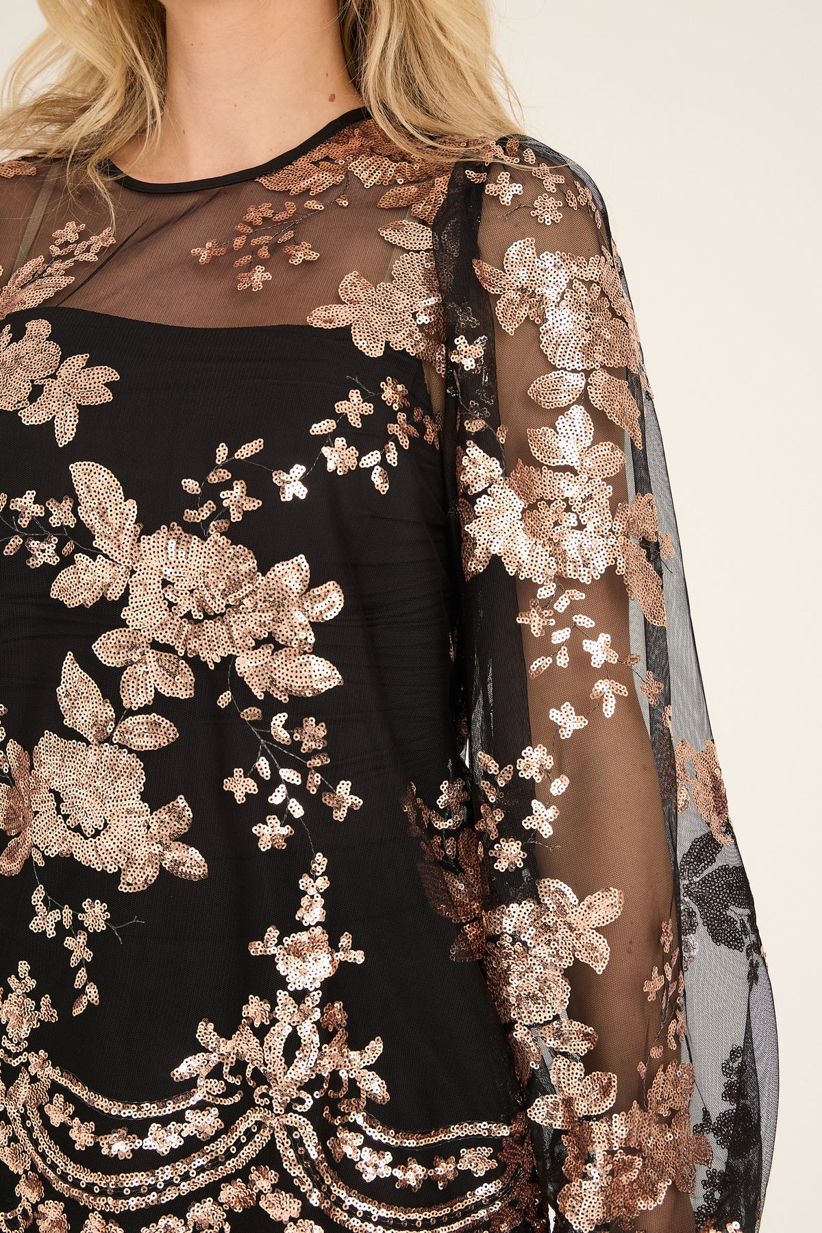 A-View -Estelle Blouse Rosé gold - 3