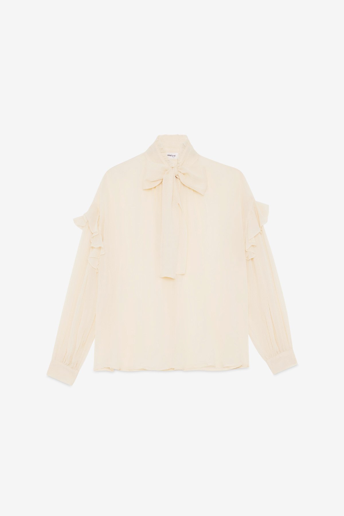 OttodÁme - Blouse With Bow Creme - 7