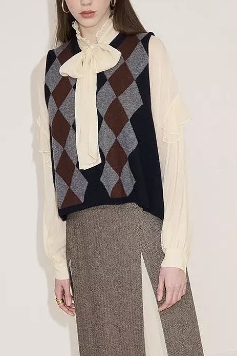 OttodÁme - Blouse With Bow Creme - 6