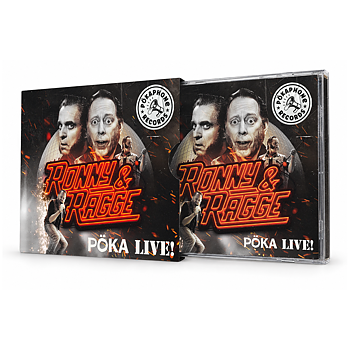 RONNY & RAGGE - PÖKA LIVE (CD SLIPCASE)