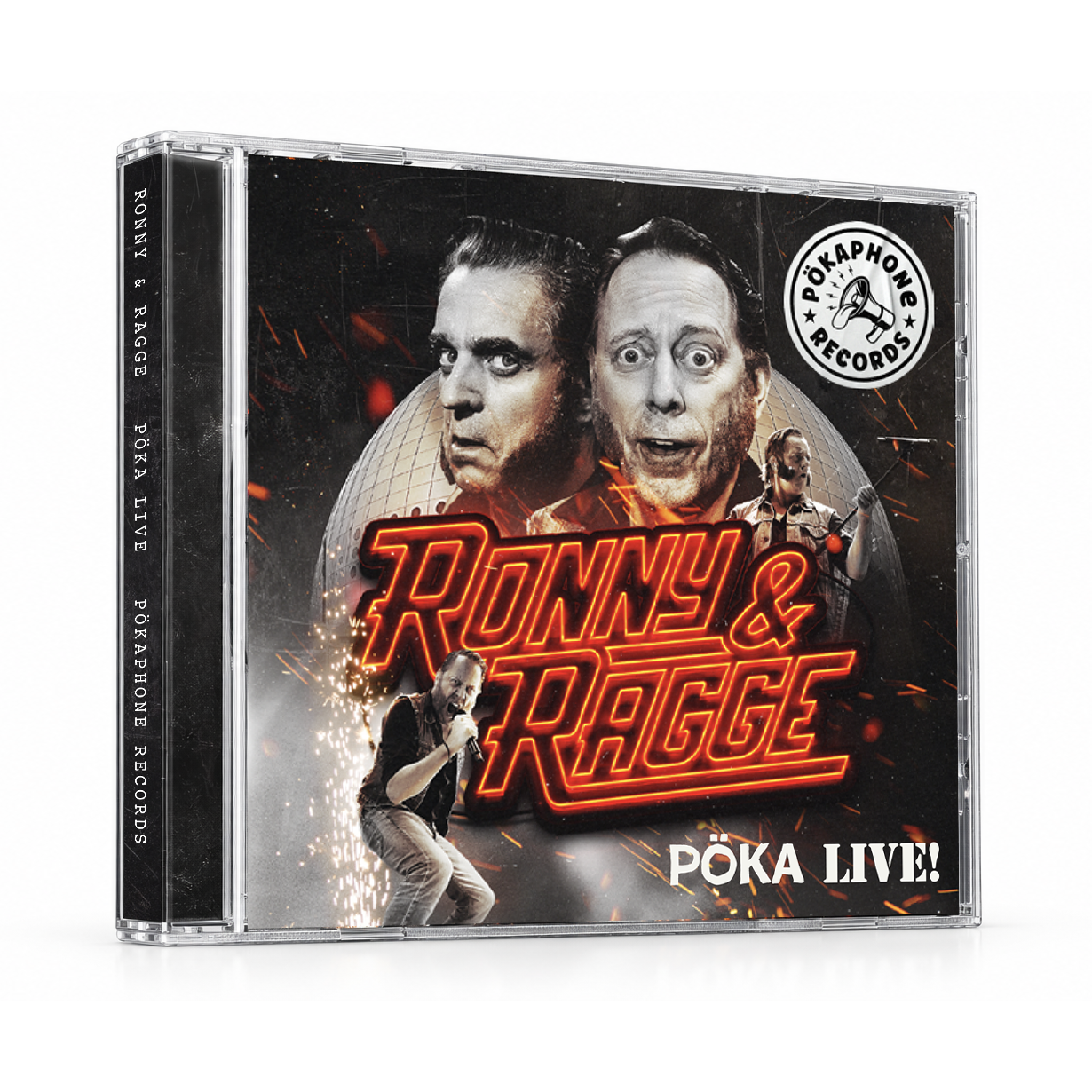 RONNY & RAGGE - PÖKA LIVE (CD SLIPCASE) - 2