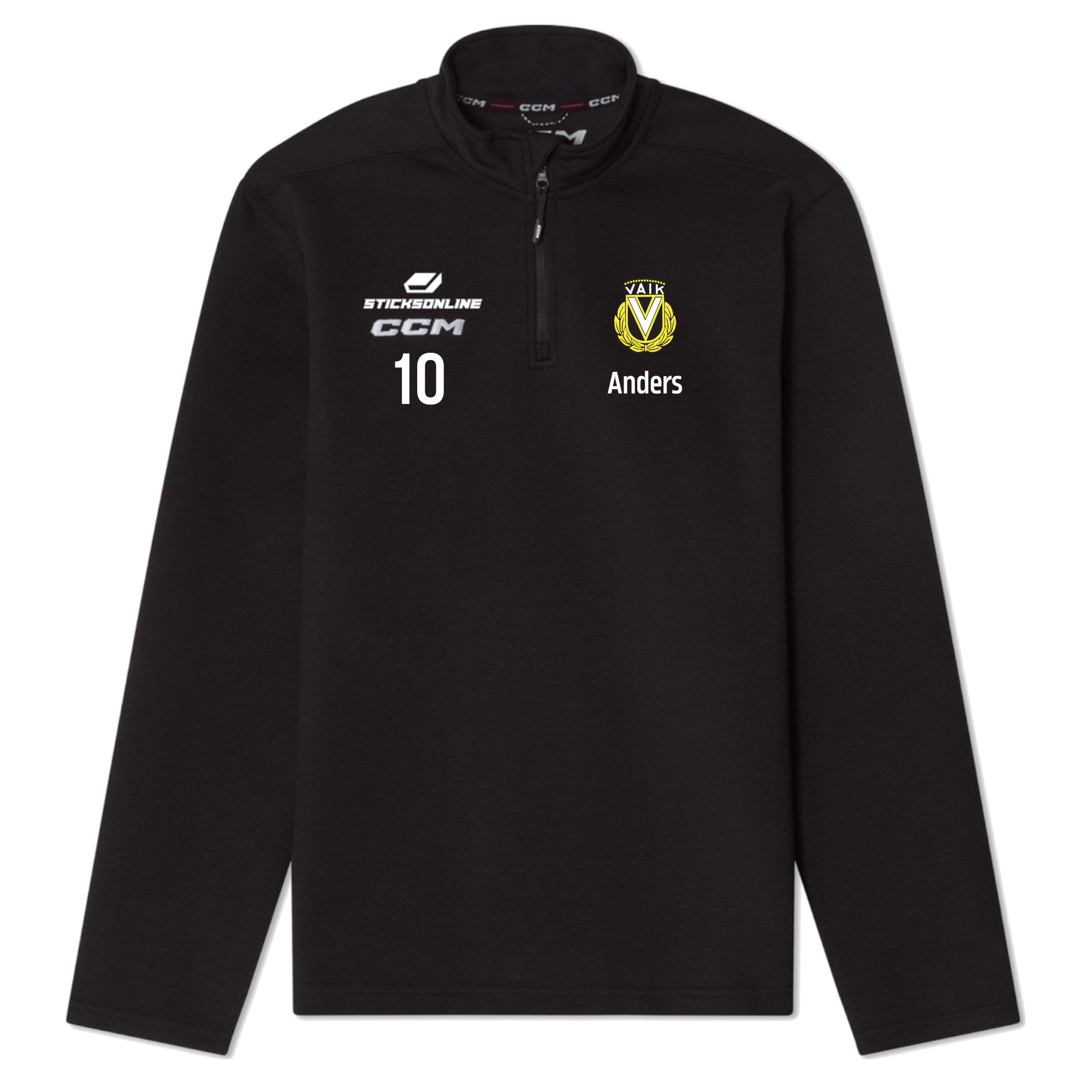 CCM Team Locker 1/4 Zip Tröja Senior (VAIK)