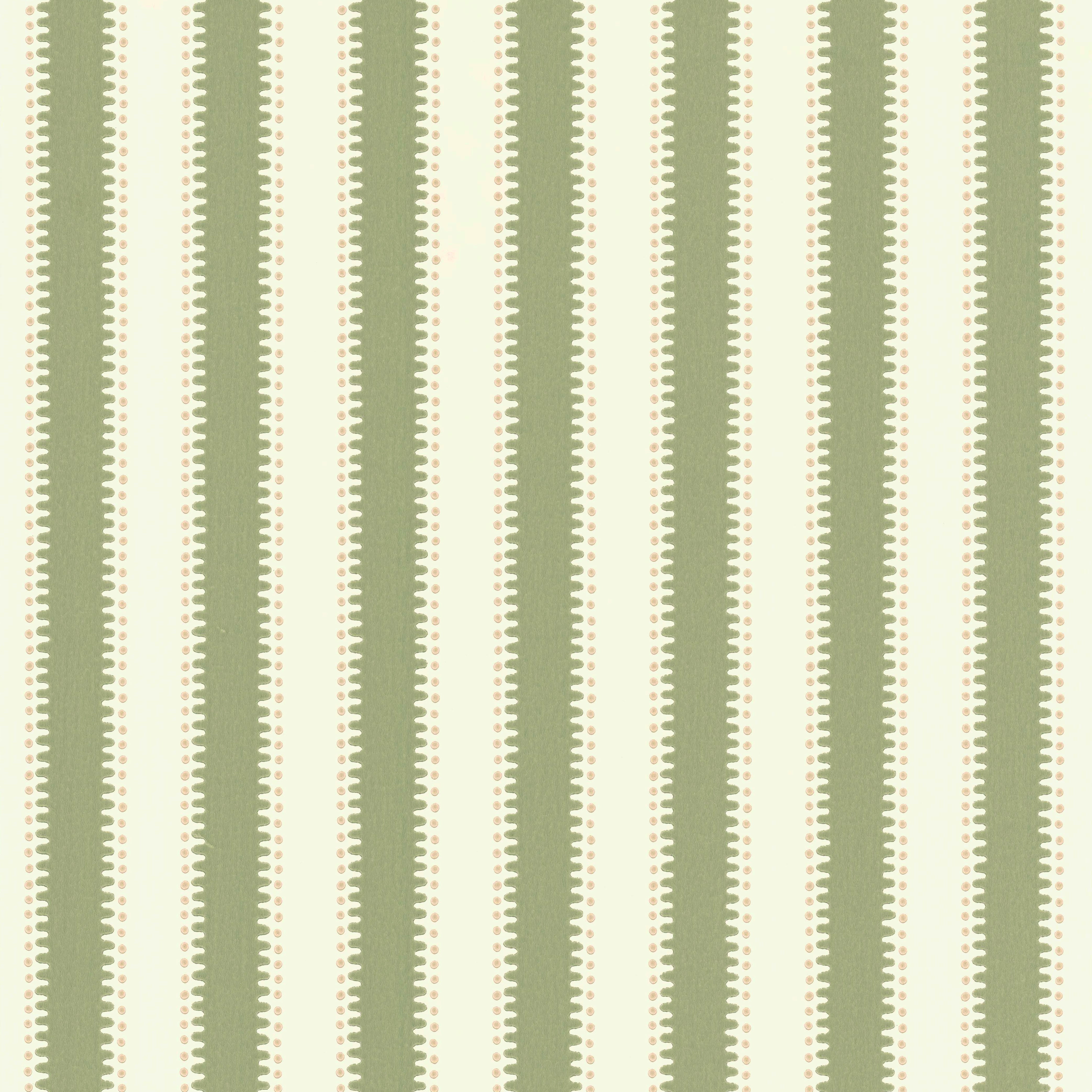 TAPET JAGGED STRIPE, Leaf Green