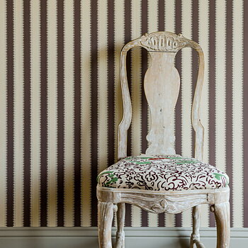 TAPET JAGGED STRIPE, Marron