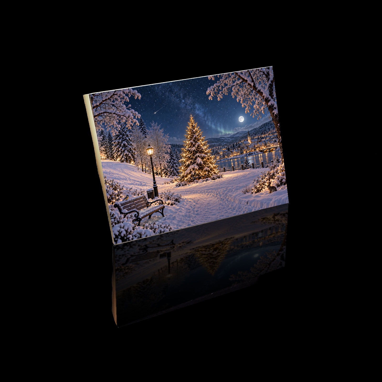 Adventskalender premium, Stad i ljus