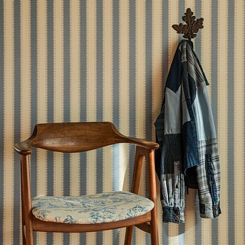 TAPET JAGGED STRIPE, Sky Blue