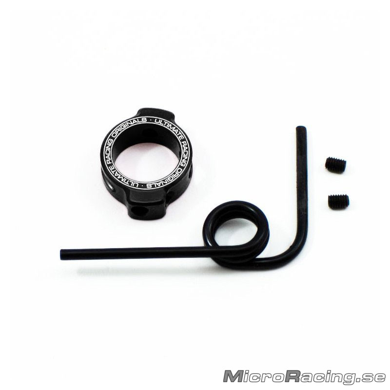 ULTIMATE - Ljuddämpar fjäder med Aluminium Ring. Svart