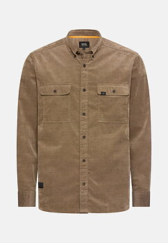 Overshirt i manchester med 2-vägsstretch, ljusbrun, från camel active. 
