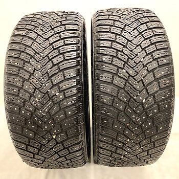 17" BEGAGNADE VINTERDÄCK DUBB | 2 st 225/50 R17 98T XL Continental Ice Contact 3 | V27-2020 | 6mm | 6mm