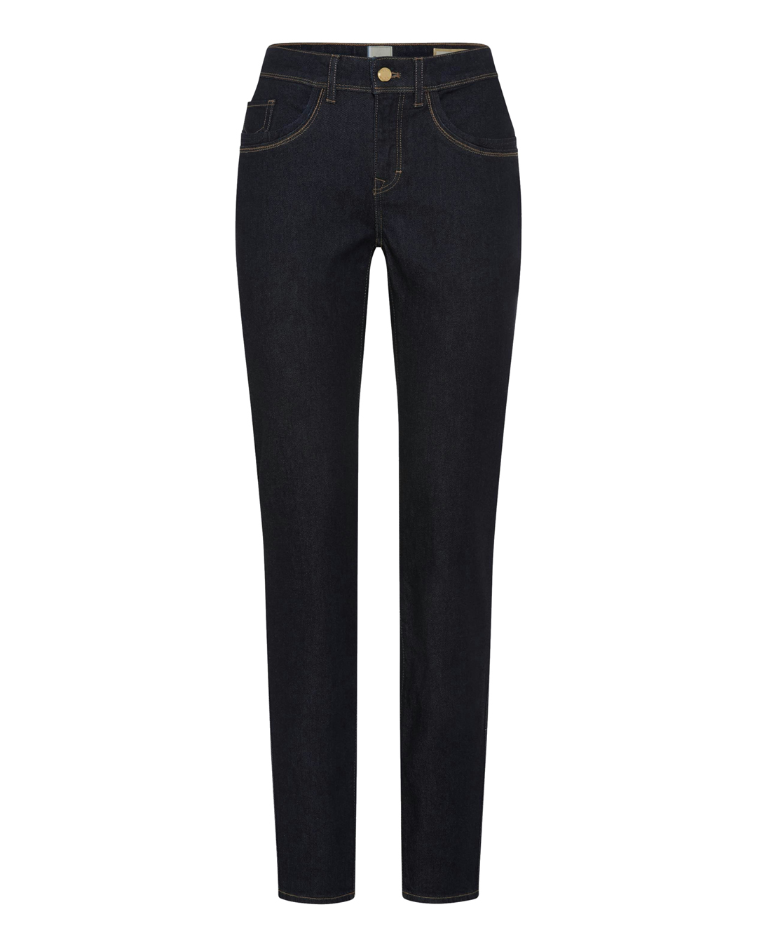 Jeans Mary clean raw blue mörk denim
